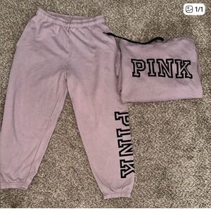 PINK Victoria's Secret Lavender Joggers